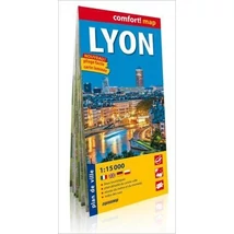 Cartographia-Lyon harta Comfort (laminat) - Expressmap-9788375469219