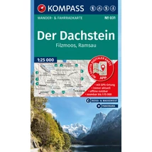Cartographia-K 20 Dachstein, Ramsau, Filzmoos harta turistică-9783991544500
