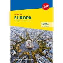 Cartographia-Europa Reise atlas - Falk-9783827900425