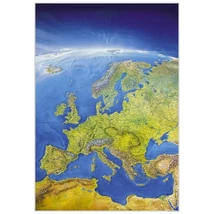 Cartographia-Európa panoráma térkép íves Mair-9783875042924