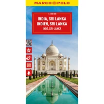 Cartographia-India, Sri Lanka, Nepal, Banglades harta-9783575020673