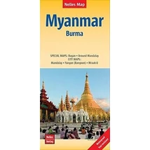 Cartographia - Myanmar (Burma) harta - Nelles-9783865745033