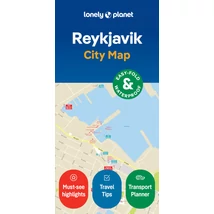 Cartographia-Reykjavik harta laminată - 9781787016347