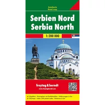 Cartographia - Serbia-Nord harta auto - Freytag - 9783707912777