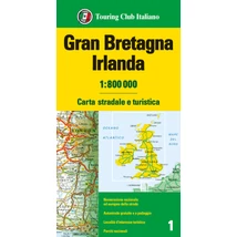 Cartographia-Marea Britanie, Irlanda harta-TCI-9788836581474