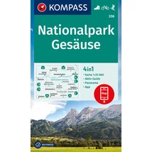 Cartographia-K 206 Gesäuse Parc National harta turistică-9783991213833