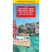 Cartographia-Spania, Portugalia, Andorra harta-9783575017697