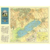 Cartographia - Lacul Velence harta (1929) - HM- 9789632570907