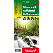 Cartographia - WK 262 Böhmerwald - Mühlviertel - Moldaustausee harta turistică