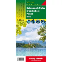 Cartographia-WK5141 Triglav Parc National, Kranjska, Planica, Bled harta turistică (Freytag)-9783707904949