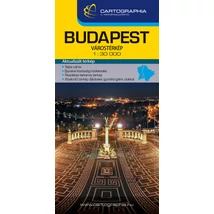 Hartă Extra Budapesta (cartonată)-9789633538760 -Cartographia