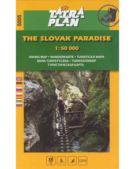Cartographia-TP5005 Paradis Slovac harta turistică-9788374991124