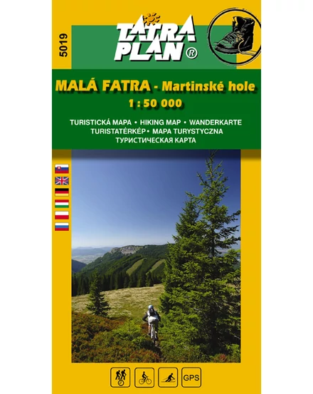 Cartographia-TP5010 Fatra Mică harta turistică-9788089134434