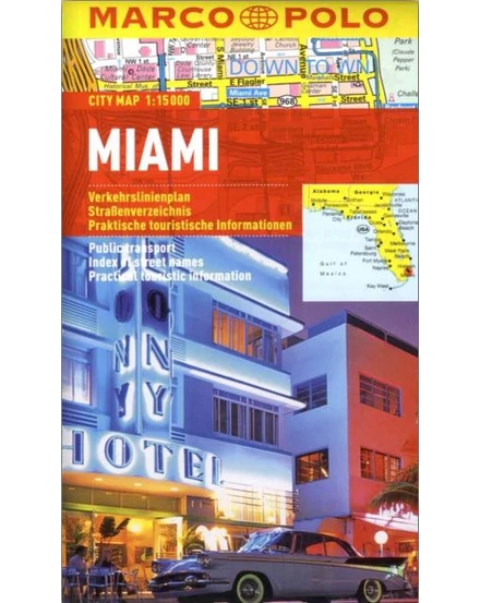 Cartographia-Miami harta orașului-9783829730662