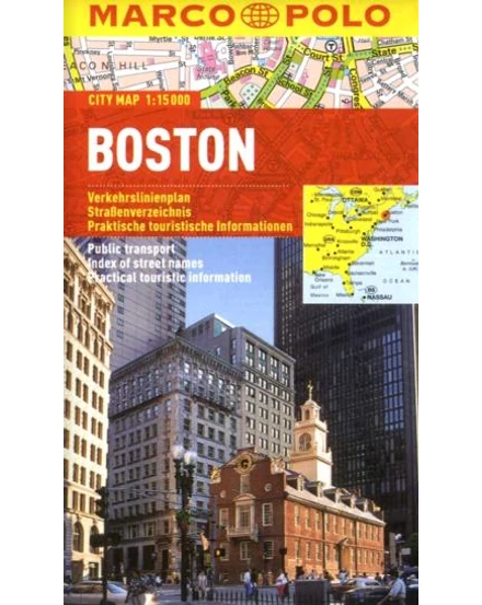 Cartographia-Boston harta orașului-9783829730471
