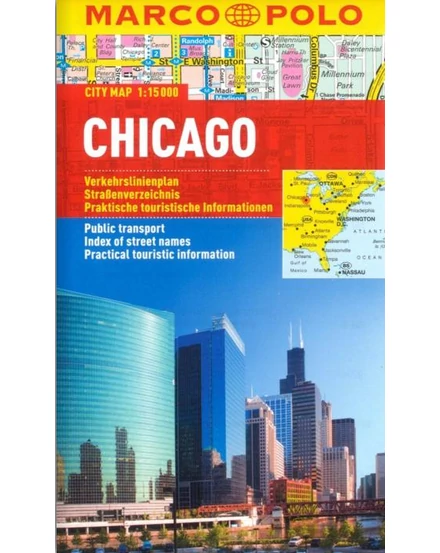 Cartographia-Chicago harta orașului-9783829730501