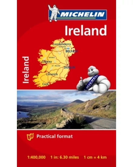 Cartographia-Irlanda harta mini (8712)-9782067192584