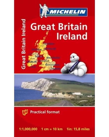 Cartographia-Marea Britanie și Irlanda harta mini-9782067193116