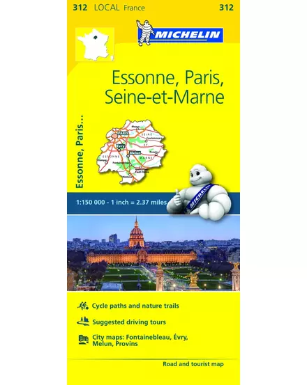 Cartographia-Essonne, Paris, Seine - et - Marne harta-9782067210127