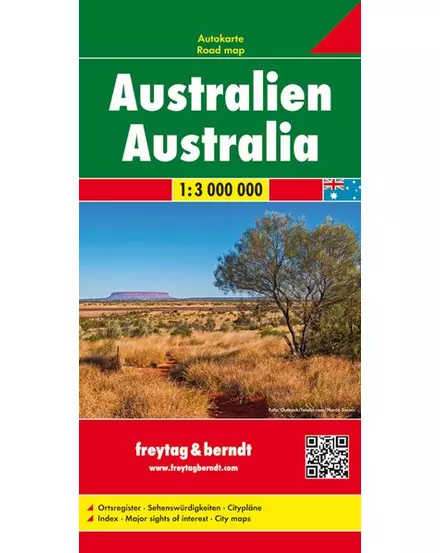 Cartographia-Australia harta (Freytag)-9783707914153