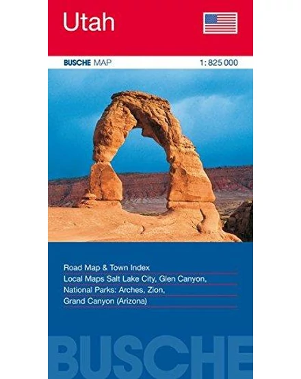 Cartographia-SUA Utah harta-9783897641396