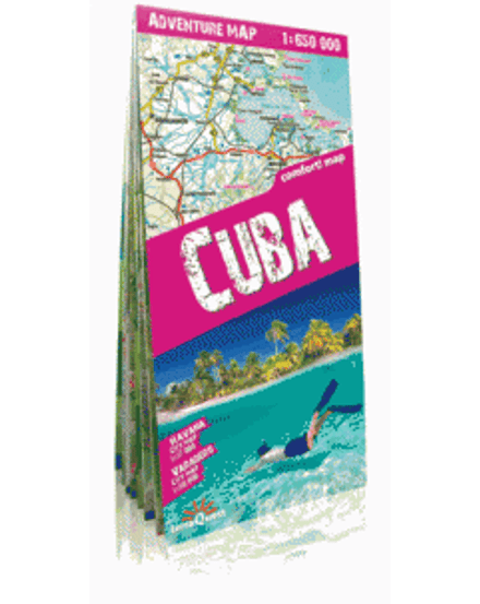 Cartographia-Cuba harta Comfort (laminat)-9788361155584