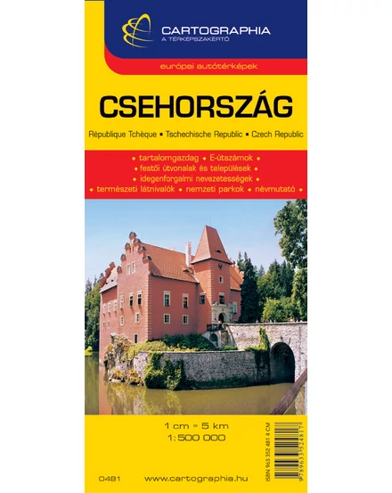 Cartographia-Cehia harta rutieră-9789633524817