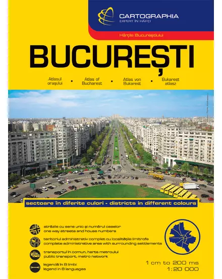 Cartographia - Bucuresti atlas - 9789633525159