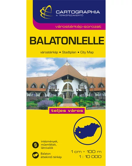 Cartographia-Balatonlelle harta orașului-9789633526026