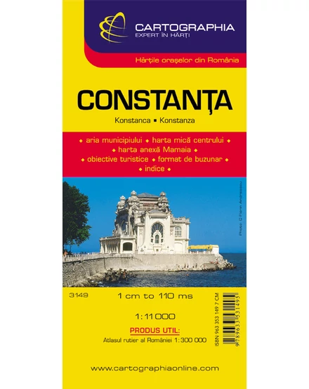 Cartographia-Constanta harta orașului-9789633531495