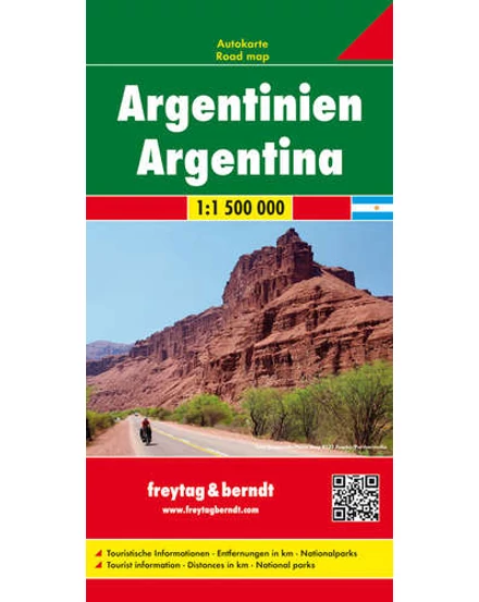 Cartographia-Argentina harta (Freytag)-9783707914313
