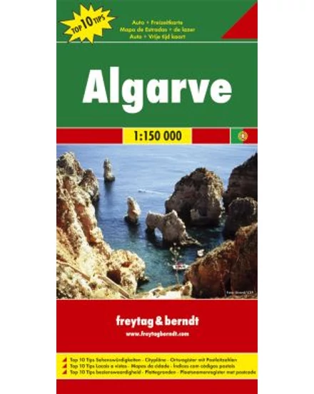 Cartographia-Algarve harta (Freytag)-9783707900286