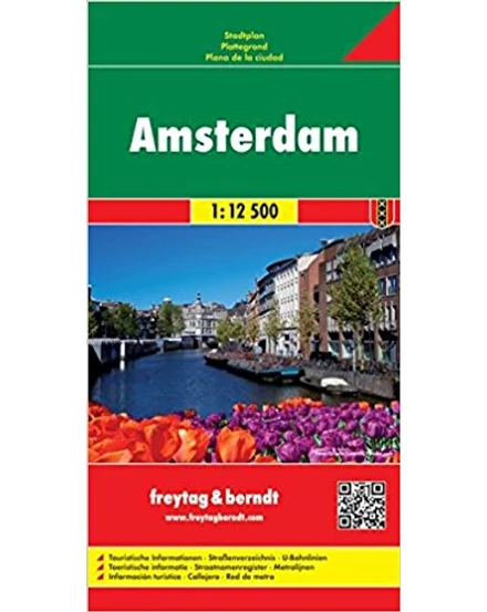 Cartographia-Amsterdam harta orașului (Freytag)-9783707906127