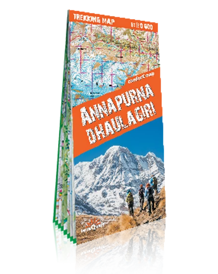 Cartographia-Annapurna și Dhaulagiri harta trekking-9788361155645