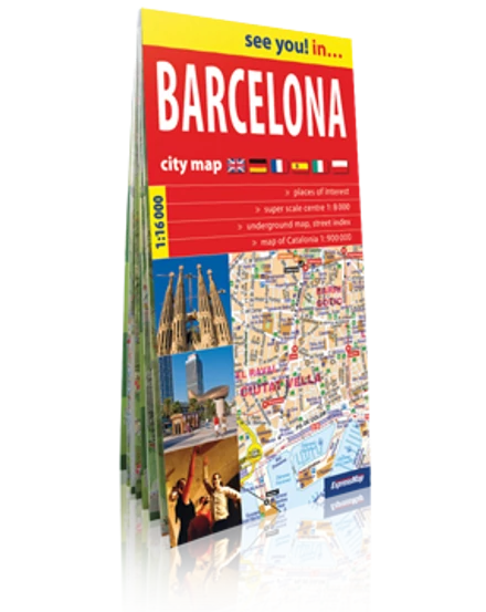 Cartographia-Barcelona harta-9788380467248