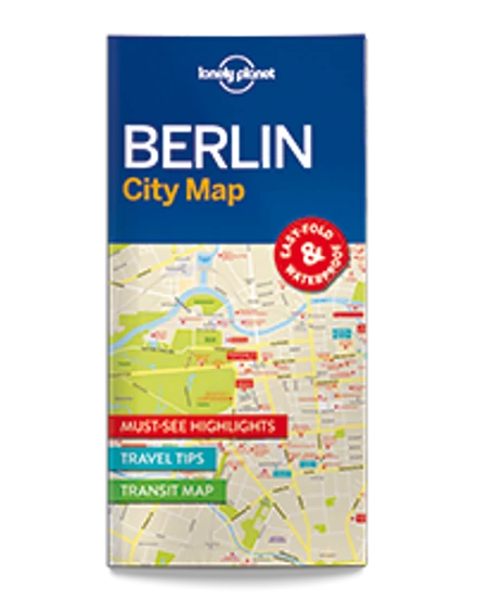 Cartographia-Berlin harta laminată - Lonely Planet-9781786574114