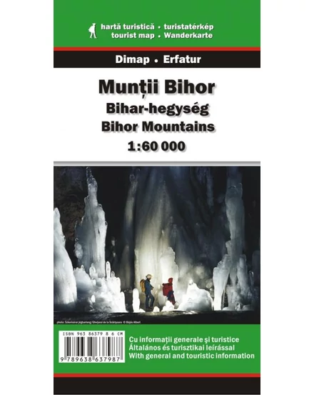 Cartographia-Munţii Bihor harta turistică-9789638637987