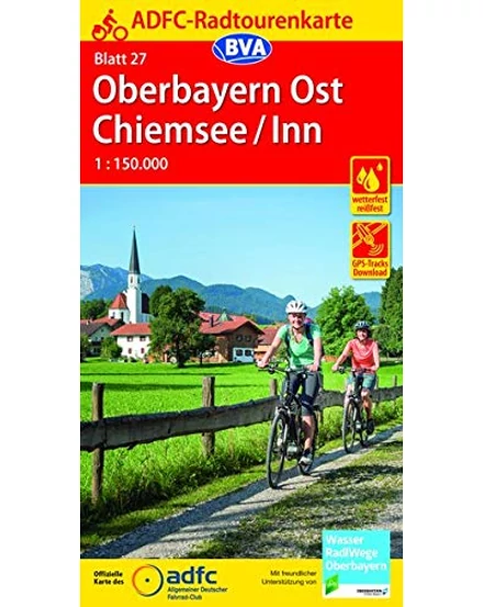 Cartographia-Harta de ciclism Chiemsee, Inn - Germania-9783870738235