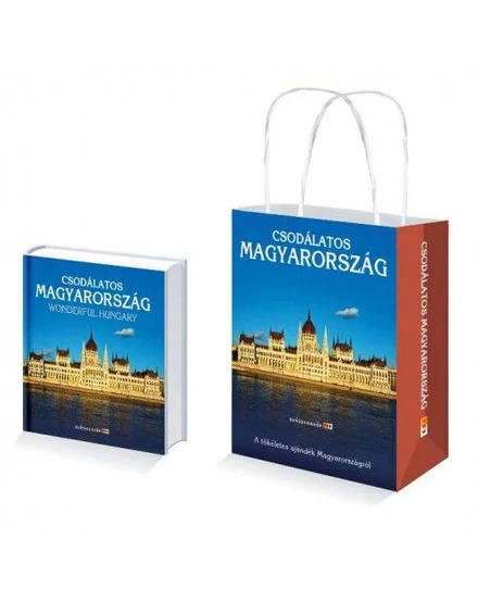 Cartographia-Ungaria minunată cu sacoșă de cadou-9789638968128