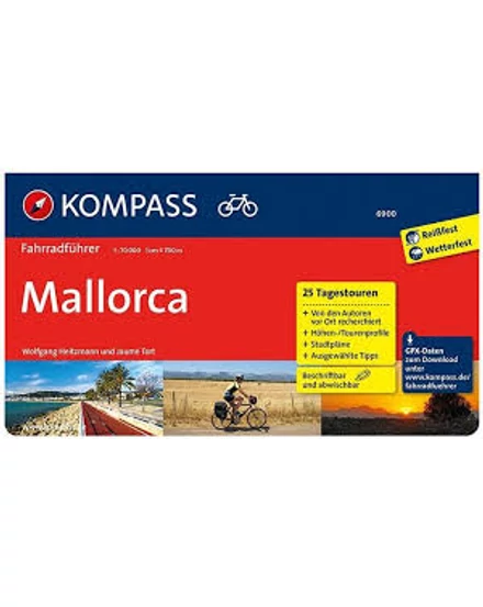 Cartographia - K 6900 Mallorca ghid de ciclism (germană) - 9783850267687