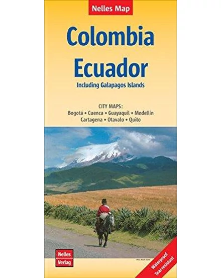 Cartographia - Columbia, Ecuador harta - Nelles - 9783865745347