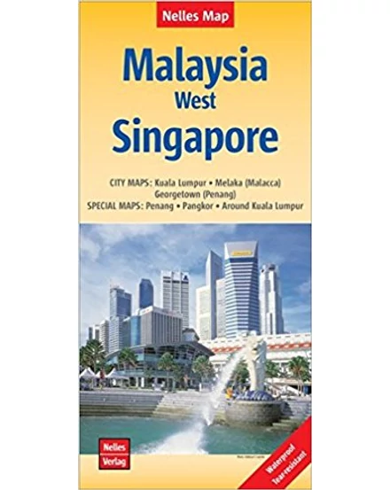 Cartographia - Malajzia Vest - Singapore harta - 9783865745392