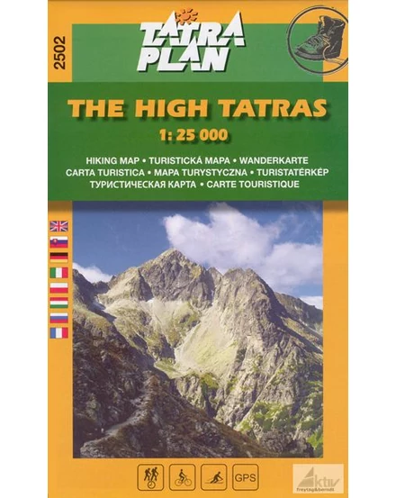 Cartographia-TP2502 Tatra Înaltă harta turistică-9788374990899