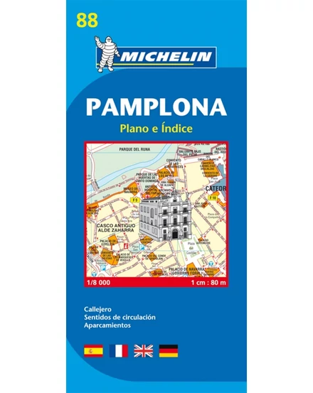 Cartographia-Pamplona harta orașului (88)-9782067128002