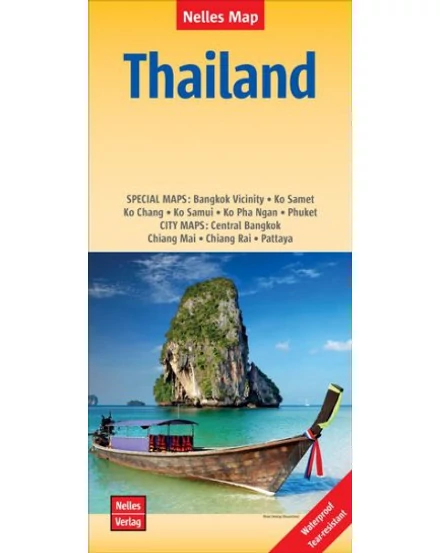 Cartographia - Thailanda harta - Nelles - 9783865741301