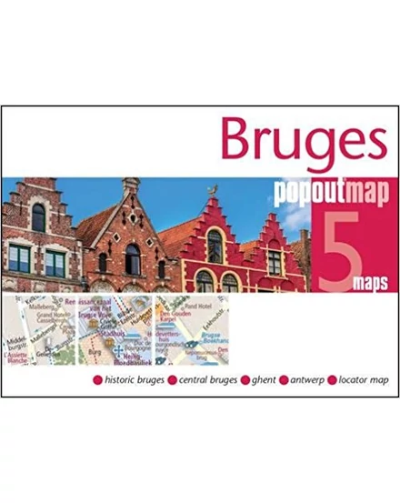 Cartographia - Brugge PopOut harta- 9781910218310