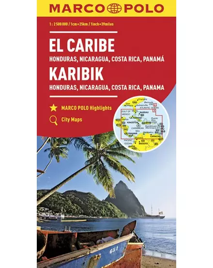 Cartographia-Insulele Caraibe harta-9783829739337