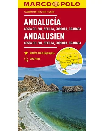 Cartographia-Andalusia, Costa del Sol harta-9783829739924