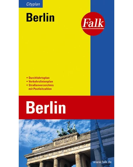 Cartographia-Berlin harta orașului (Cityplan)-9783827901057