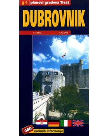 Cartographia-Dubrovnik harta orașului-9789536107353